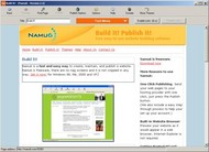 Namu6 Website Editor screenshot